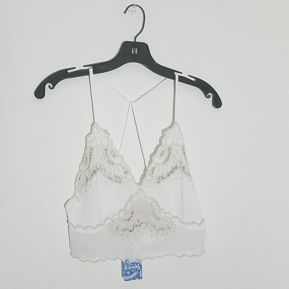 🆕 Free People Sleep Eyes Embroidered Bralette - Picture 5 of 7
